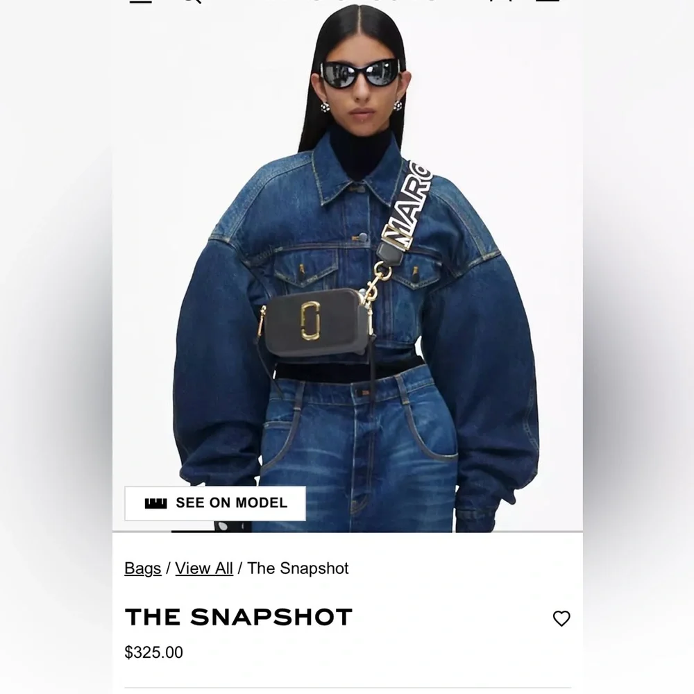 Marc Jacobs The Snapshot...$325 in store/online
